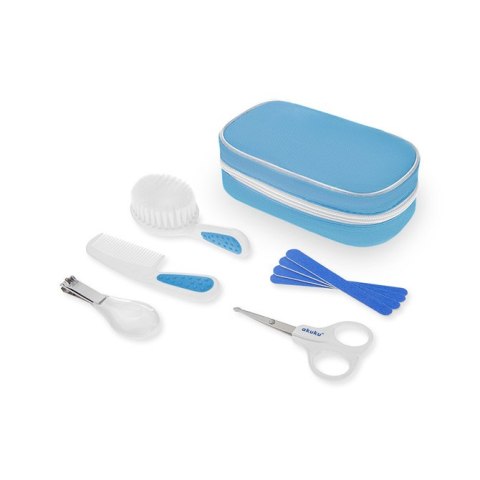 A0308 ZESTAW DO MANICURE NIEBIESKI
