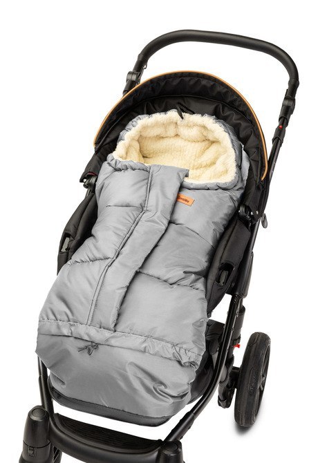 ŚPIWOREK COMBI 3w1 WEŁNA GREY