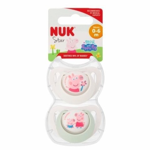 441656 SMOCZEK SILIKONOWY PEPPA 0-6M 551234, 175333