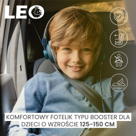FOTELIK LEO I-SIZE GREY (125-150)