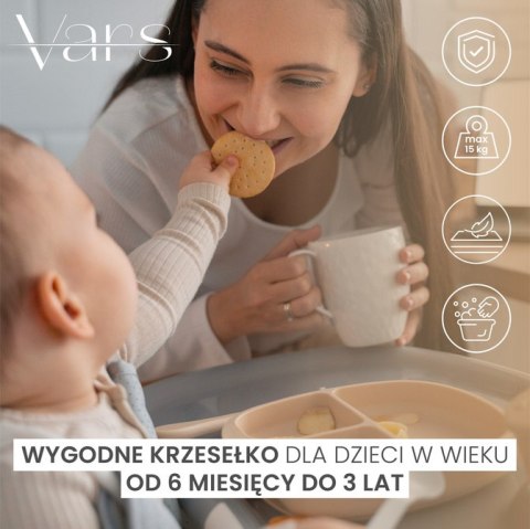 KRZESEŁKO DO KARMIENIA VARS MINT