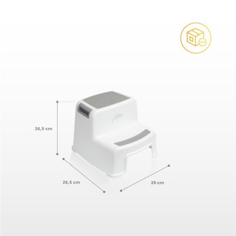 TABORET SCHODKI AIMI GREY