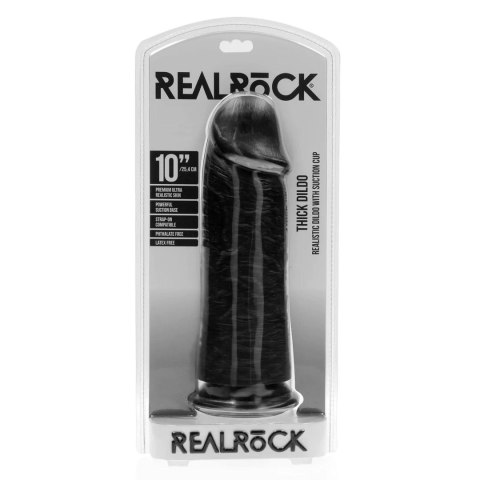 Extra Thick Straight without Balls 25,4 cm - Black RealRock