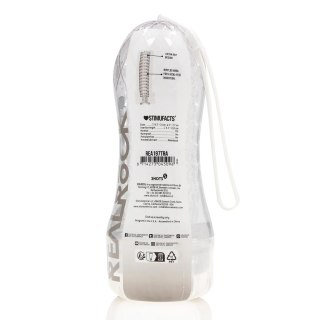 Easy Rider - Textured Masturbator - Transparent RealRock