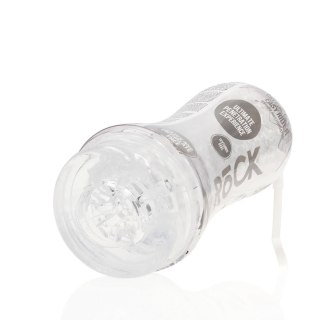 Easy Rider - Textured Masturbator - Transparent RealRock