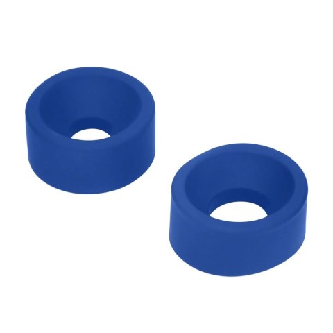 Engage - Automatic Waterproof Penis Pump and Masturbator - Metallic Blue Pumped