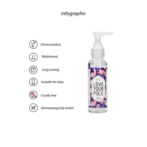 Love Your Pole - Masturbation Lubricant - 100 ml S-Line