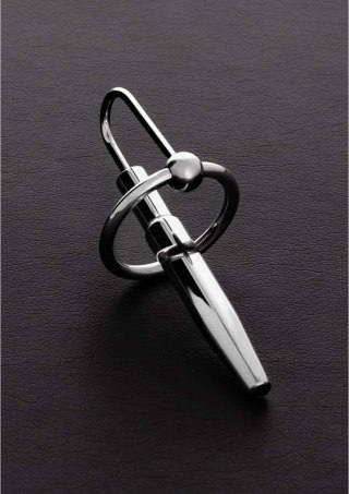 Wedge Plug Ring - HOLLOW 2,8 cm Steel