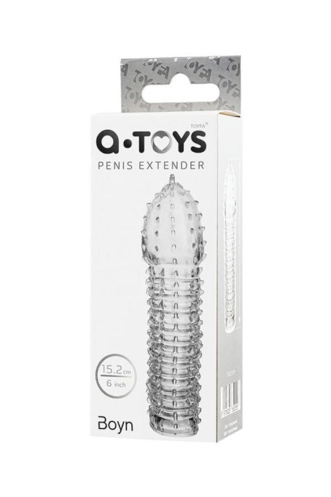 A-TOYS Penis Extender 15.2 cm Sleeve Transparent A-Toys