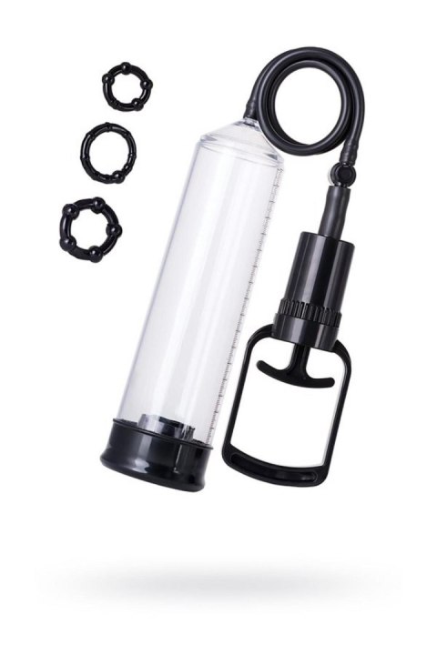 A-TOYS, Penis Pump, PVC, Black, 23.5 cm A-Toys