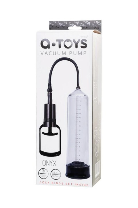 A-TOYS, Penis Pump, PVC, Black, 23.5 cm A-Toys