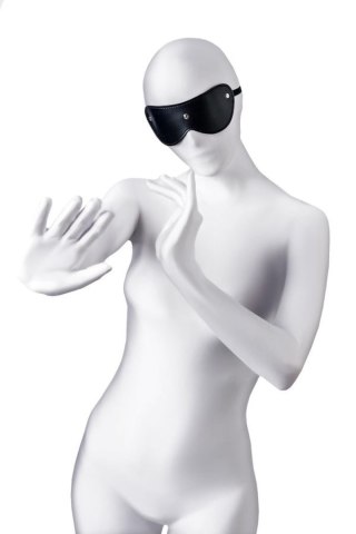 Anonymo mask, PU leather, black, 24 cm Anonymo by TOYFA
