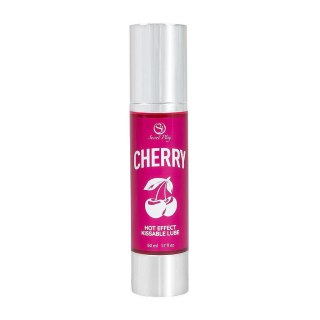 CHERRY HOT EFFECT KISSABLE LUBRICANT Secret Play