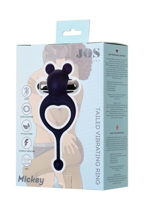 JOS MICKEY Vibrating ring silicon, JOS