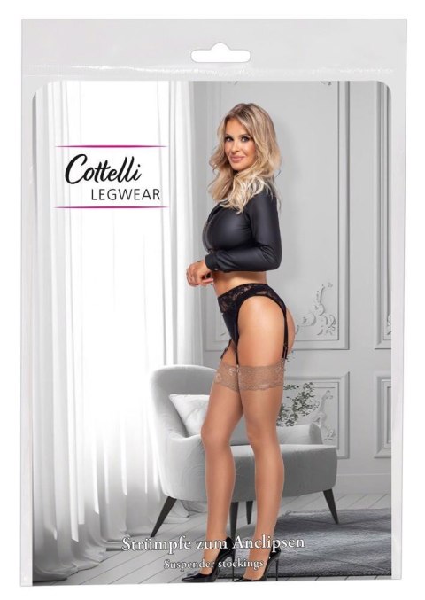 Stockings nude L Cottelli LEGWEAR