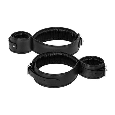 Bedroom Fantasies - Thigh and Wrist Strap Bondage Black Bedroom Fantasies