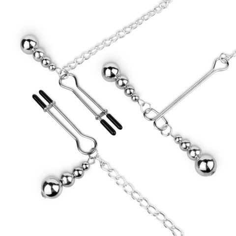 Bedroom Fantasies - Nipple and Clitoris Clamps Silver Bedroom Fantasies