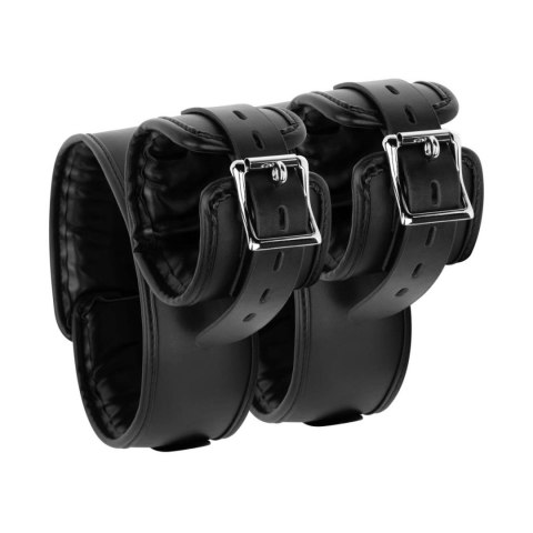 Bedroom Fantasies - Thigh and Wrist Strap Bondage Black Bedroom Fantasies