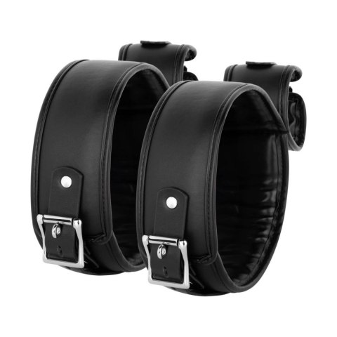 Bedroom Fantasies - Thigh and Wrist Strap Bondage Black Bedroom Fantasies