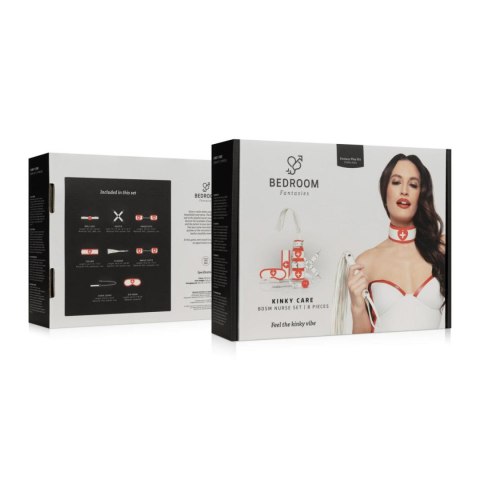 Bedroom Fantasy - 8 Piece Set Nurse White Bedroom Fantasies