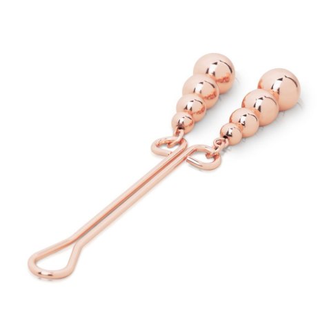 Rosy Gold - Clitoris Clamp - Subtle Weight Rosy Gold