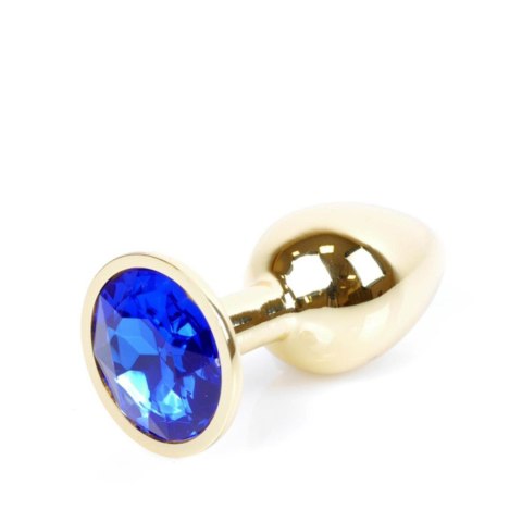 MyLove Toys - Jewellery Gold PLUG- Dark Blue MyLove Toys