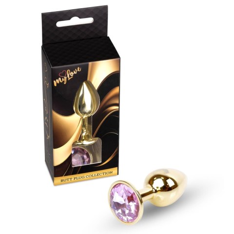 MyLove Toys - Jewellery Gold PLUG- Rose MyLove Toys