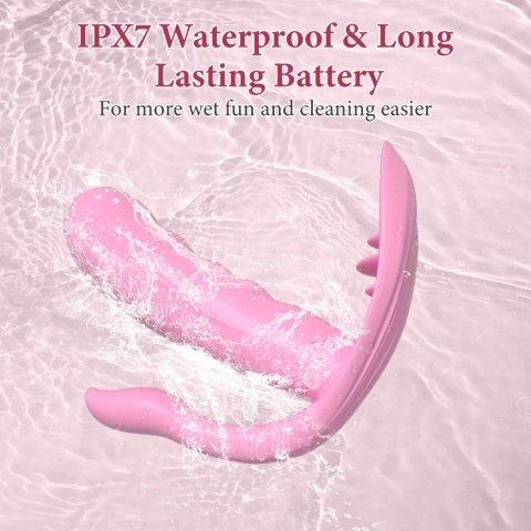 Silicone Vibrator 7 vibration modes - Heating + APP B - Series Fox