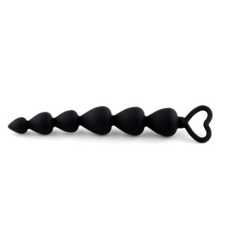 Anal Beads Black Heart B - Series HeavyFun