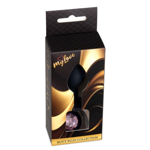 MyLove Toys - Jewellery Black Silicone PLUG Small MyLove Toys
