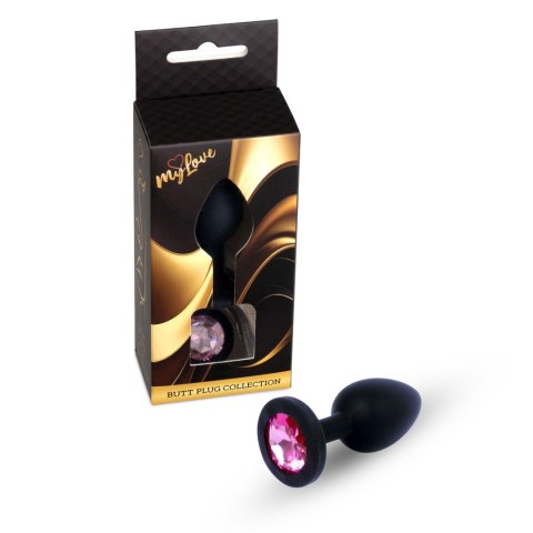 MyLove Toys - Jewellery Black Silicone PLUG Small MyLove Toys