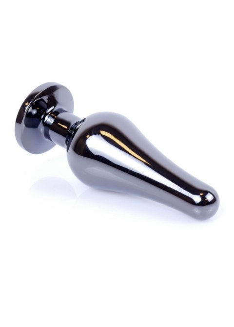 MyLove Toys - Jewellery Dark Silver BUTT PLUG- Black MyLove Toys