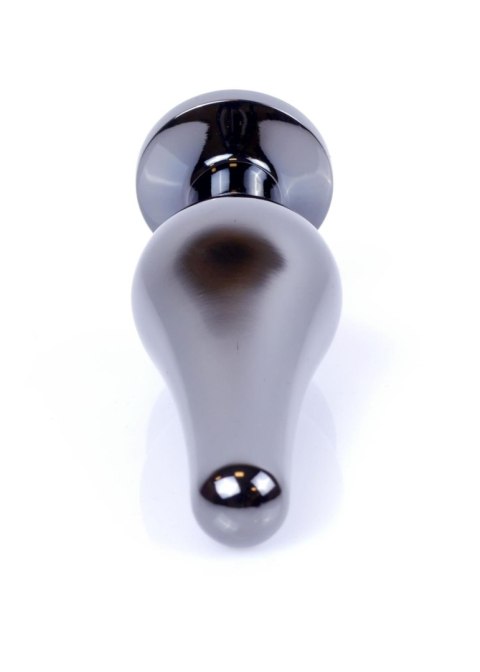 MyLove Toys - Jewellery Dark Silver BUTT PLUG- Red MyLove Toys