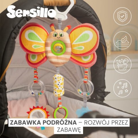 COLORFUL ZABAWKA PODRÓŻNA MOTYLEK