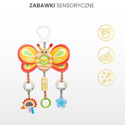 COLORFUL ZABAWKA PODRÓŻNA MOTYLEK