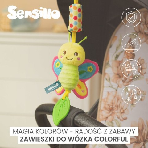 COLORFUL ZAWIESZKA DO WÓZKA MOTYLEK