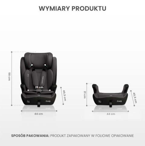 FOTELIK COSY I-SIZE BLACK (76-150)