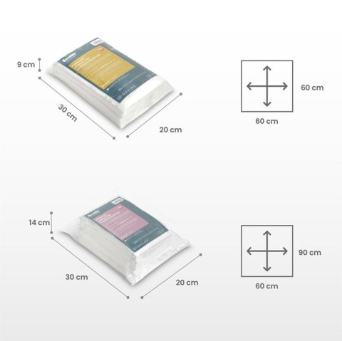 PODKŁAD JEDNORAZOWY PREMIUM 60x60 OP 10 SZT
