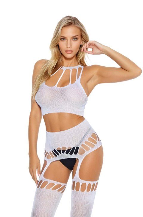 Bodystocking 2074 white SoftLine Collection