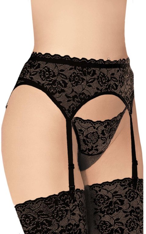 Garterbelt 3305 - Plus Size - black XL SoftLine Collection