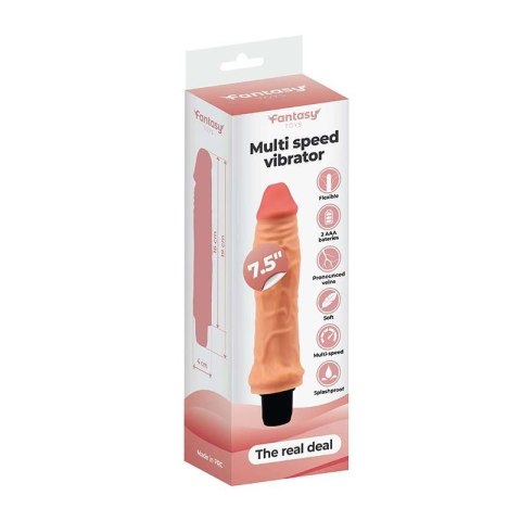 Soft Vibrator 19 cm - The Real Deal Fantasy
