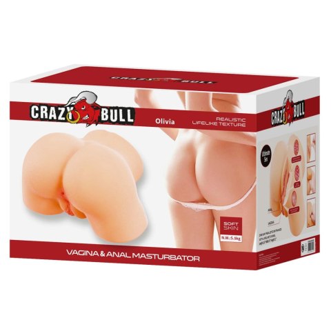 Crazy Bull Olivia Vagina & Anal Masturbator Crazy Bull