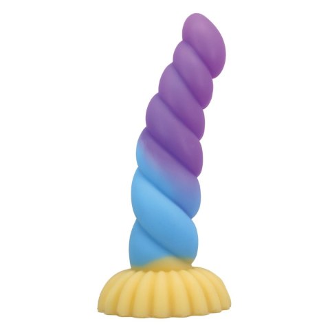 Power Monsters Unicorn - 22 cm Rippled Monster Silicone Dildo Power