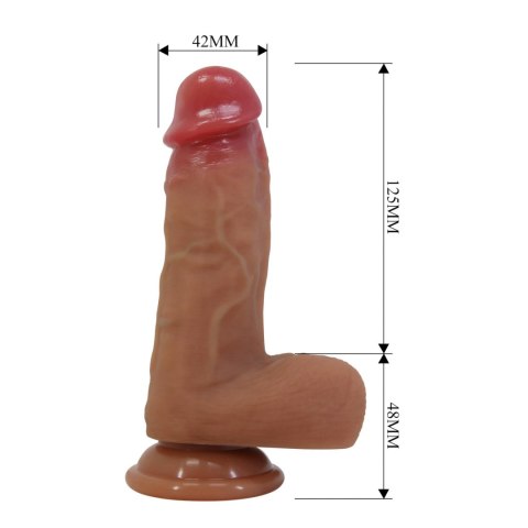 Pretty Love Curtis 6.8" Super Soft Liquid Silicone Dildo Pretty Love