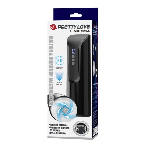 Pretty Love Larissa Suction & Vibration Masturbator Pretty Love