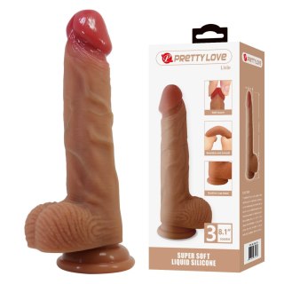 Pretty Love Lisle 8.1" Super Soft Liquid Silicone Dildo Pretty Love