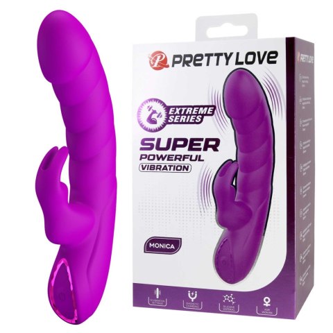 Pretty Love Monica - Powerful Silicone Rabbit Vibrator Pretty Love