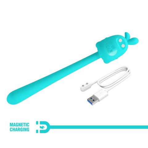CUTE BUNNY, Flirting Stick, 7 vibration functions, Magnetic USB charging Pretty Love
