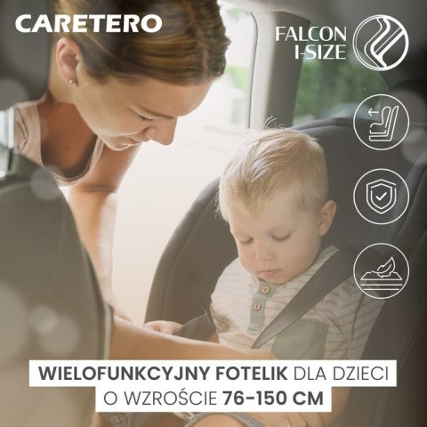 FOTELIK FALCON I-SIZE BROWN (76-150)