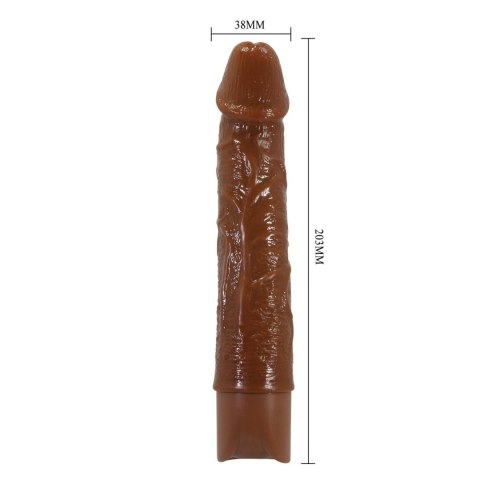 Pretty Love Osric Realistic Vibrating Dildo (Brown Edition) Pretty Love